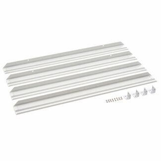 Sirio surface mount kit accessory - gloss white