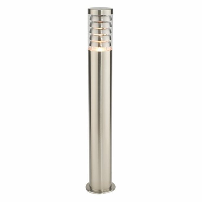 Tango bollard IP44 9.2W warm white floor - brushed stainless steel