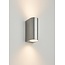 Doron 2lt wall IP44 35W - brushed alloy