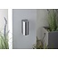 Doron 2lt wall IP44 35W - brushed alloy