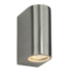 Doron 2lt wall IP44 35W - brushed alloy