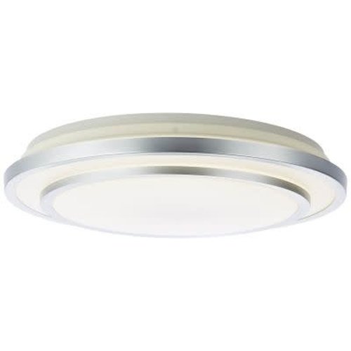 Brilliant Vilma LED flush fitting 52cm White-silver CCT-RGB-Dimmable with remote Brilliant Vilma LED flush fitting 52cm White-silver CCT-RGB-Dimmable with remote
