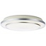 Brilliant Vilma LED flush fitting 52cm White-silver CCT-RGB-Dimmable with remote