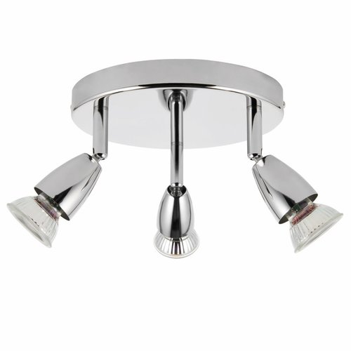 Amalfi 3LT Round 50w Spot - Chrome Plate Amalfi 3LT Round 50w Spot - Chrome Plate