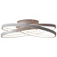 Brilliant Labyrinth Ceiling Lamp LED Matt Grey