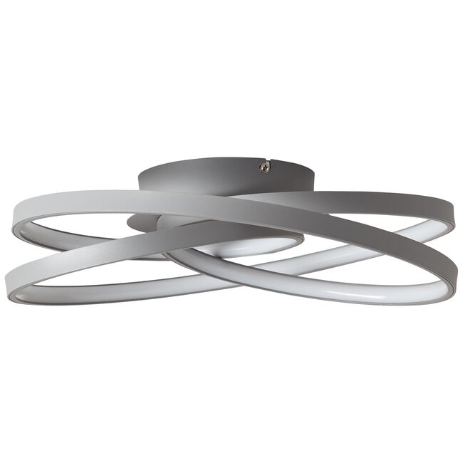 Brilliant Labyrinth Ceiling Lamp LED Matt Grey