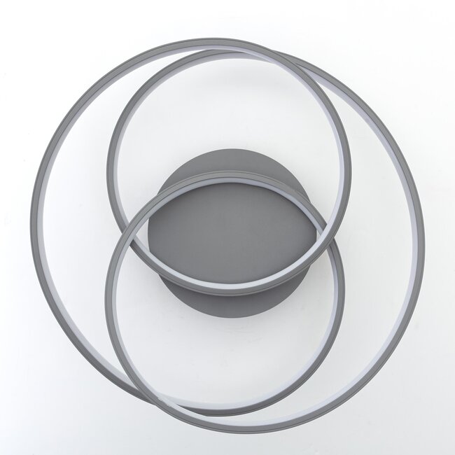 Brilliant Labyrinth Ceiling Lamp LED Matt Grey