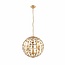 Alvah 3LT Pendant 40W - Gold Leaf - Factory Second