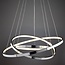 Kline 3 ring pendant 36W warm white - chrome plate - Factory Second