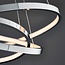 Kline 3 ring pendant 36W warm white - chrome plate - Factory Second