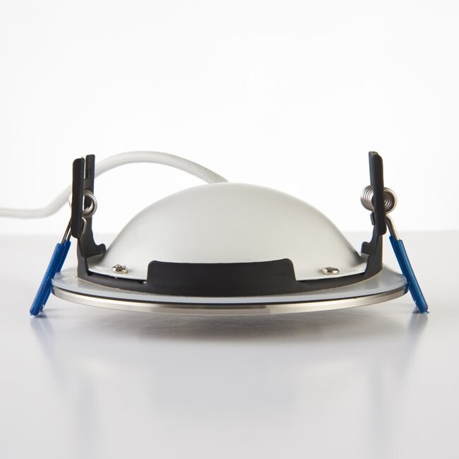 Orbitalplus IP65 9W Cool White Recessed - Chrome plate