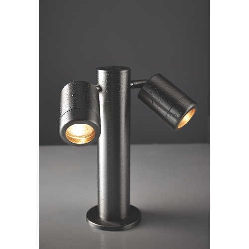 Atlantis 280mm 2 lt post IP65 7W floor - marine grade brushed stainless steel Atlantis 280mm 2 lt post IP65 7W floor - marine grade brushed stainless steel