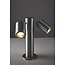 Atlantis 280mm 2 lt post IP65 7W floor - marine grade brushed stainless steel
