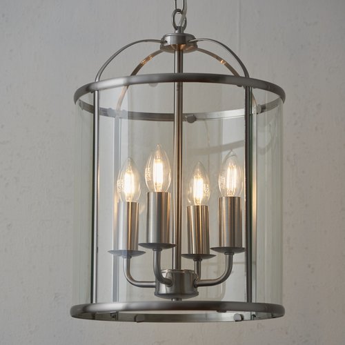 Lambeth 4lt Pendant - S Nickel - Factory Second Lambeth 4lt Pendant - S Nickel - Factory Second