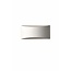 Toko 1LT 300MM Wall 3W Warm White - White Plaster