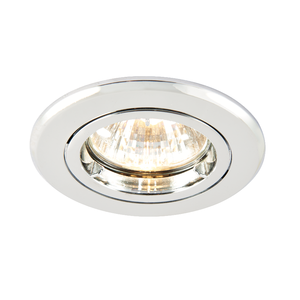 Saxby Shieldplus Mv Fixed 50W Recessed - Chrome Plate