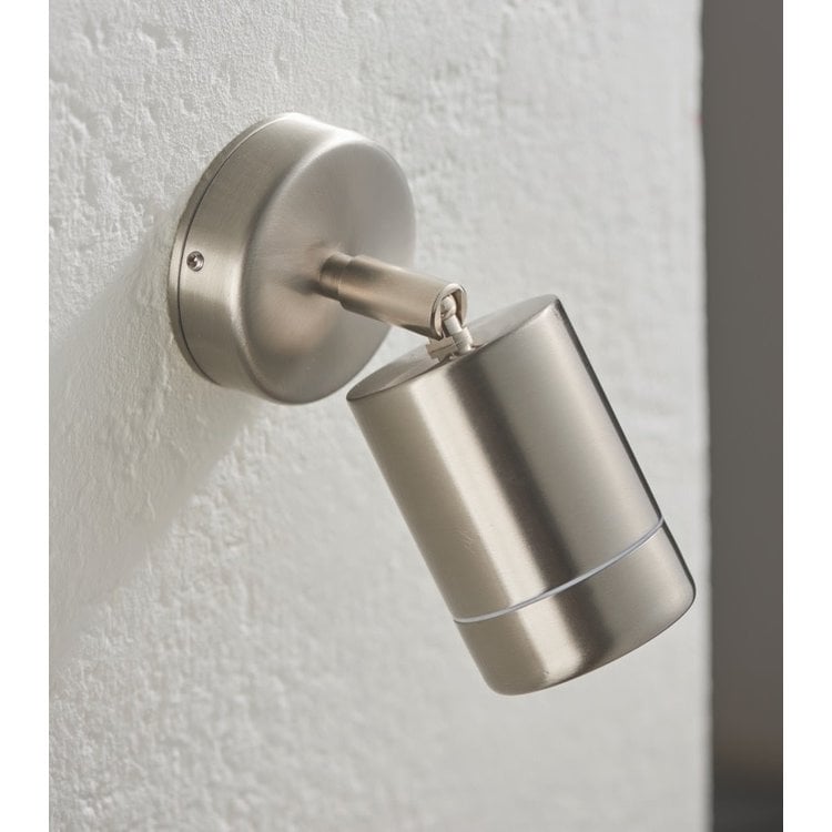 Saxby Atlantis Spot Wall IP65 35W - Marine Grade Brushed Stainless Steel