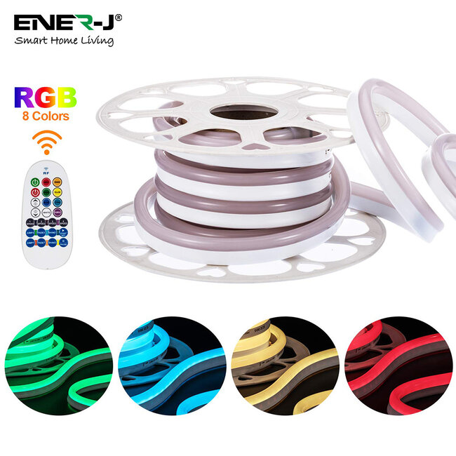 Ener-J Ener-J Smart WiFi LED Light Strip Kit 3m RGB