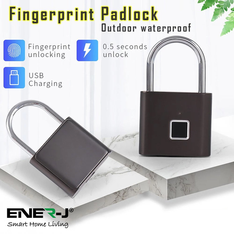 Ener-J Ener-J Smart Fingerprint Padlock