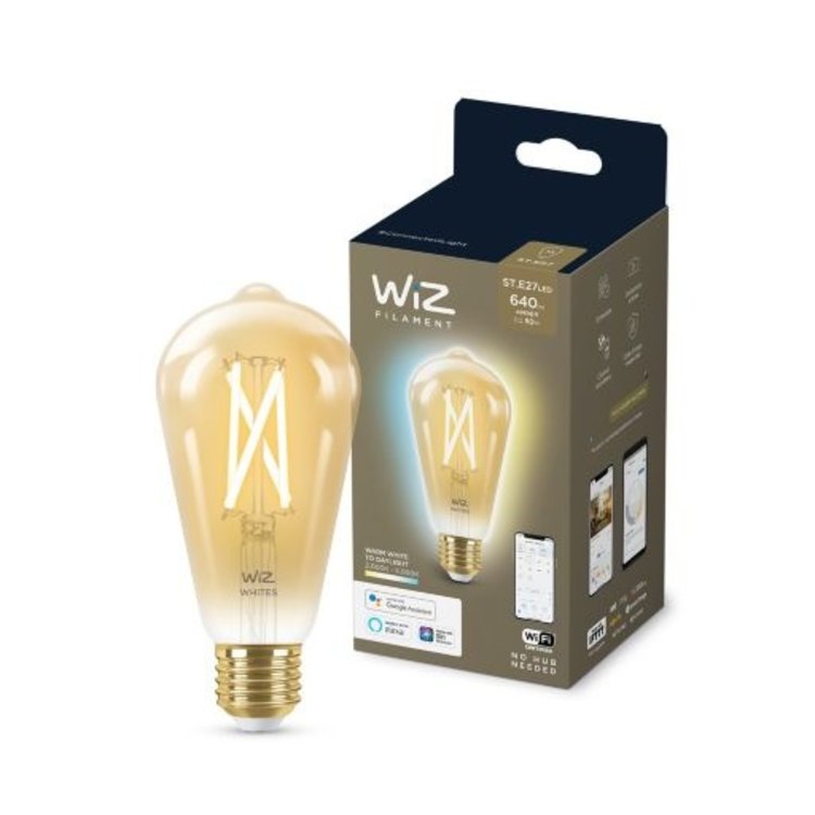 WIZ ST64 Filament Bulb Amber E27