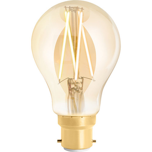 WIZ Smart CCT A60 Filament Bulb Amber B22 WIZ Smart CCT A60 Filament Bulb Amber B22