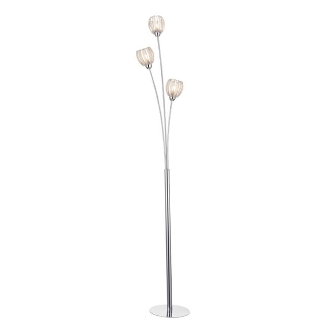 React Floor Lamp Chrome