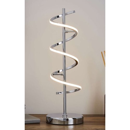 zena led twist floor lamp