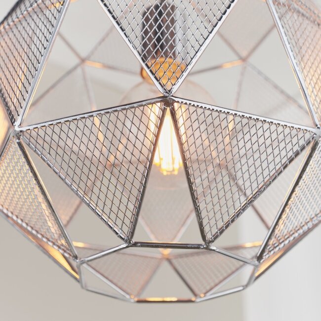 Armour pendant - chrome - Factory Second