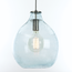 Lesley Blue Glass Pendant