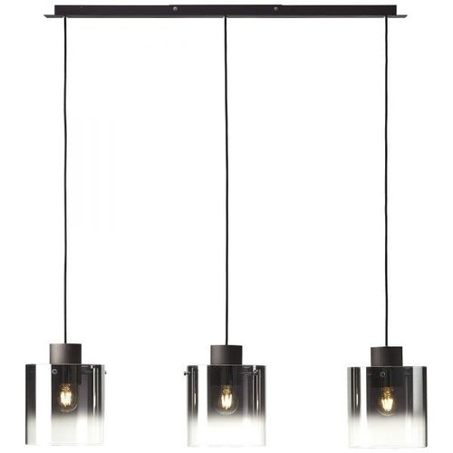 Brilliant Beth 3 Light Pendant E27 Coffee/Grey Brilliant Beth 3 Light Pendant E27 Coffee/Grey