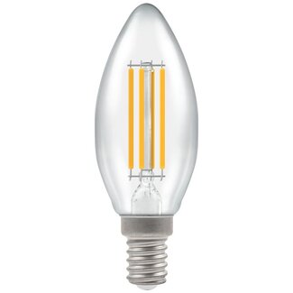 Crompton LED Candle Filament Clear 6.5W 2700K SES-E14