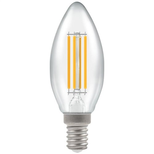 Crompton LED Candle Filament Clear 6.5W 2700K SES-E14 Crompton LED Candle Filament Clear 6.5W 2700K SES-E14