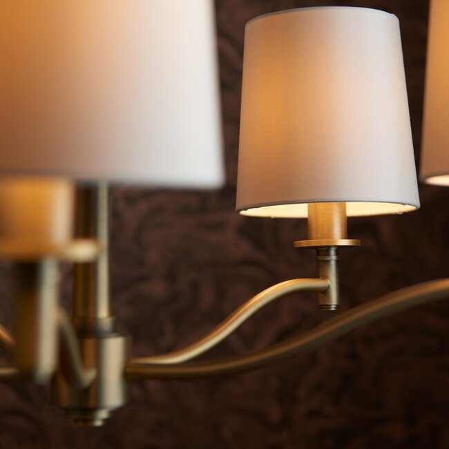 Ortona 5lt pendant 40W - matt antique brass - Factory Second