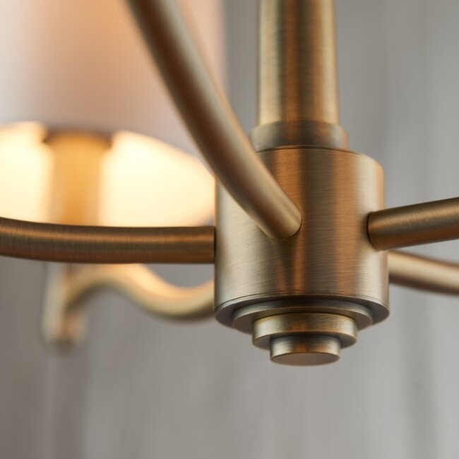 Ortona 5lt pendant 40W - matt antique brass - Factory Second