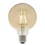 E27 LED 6W filament globe G95 Amber - Factory Second