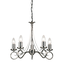 Trafford 5lt pendant - silver - Factory Second