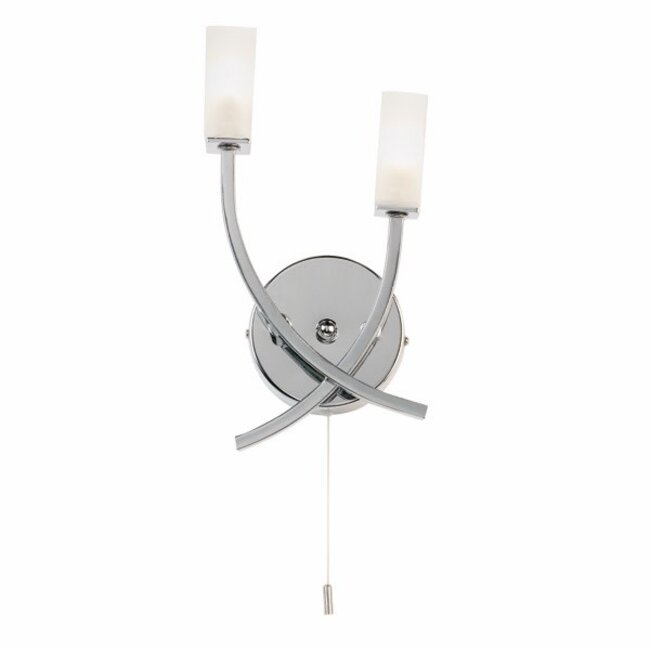 Havana 2lt wall Chrome - Factory Second