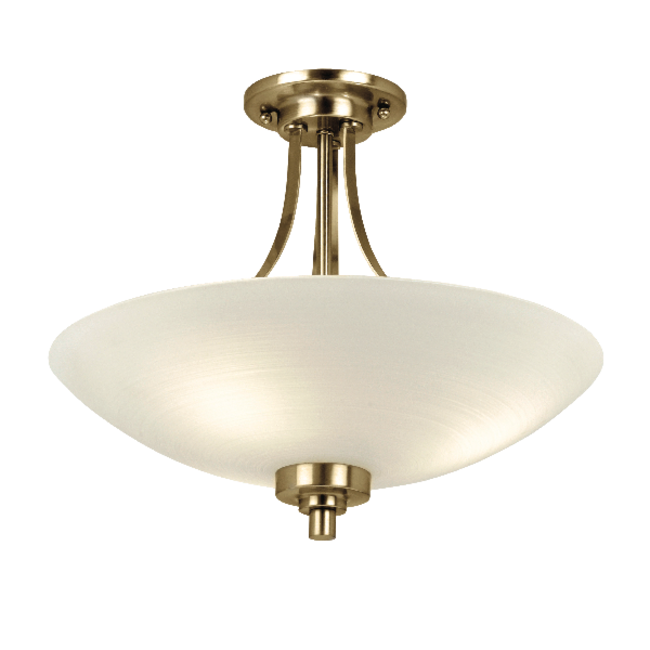 Welles 3lt  s/flush - A.brass - Factory Second