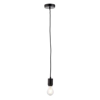 Studio pendant Black threaded - Factory Second