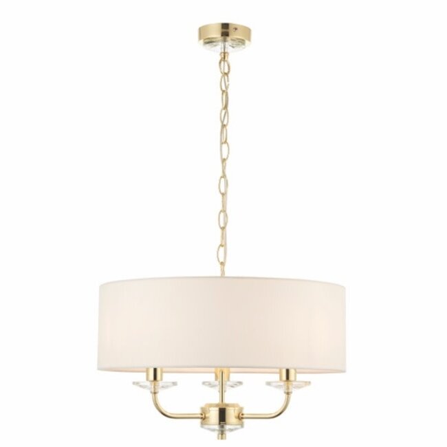 Nixon 3lt pendant - brass - Factory Second