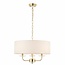 Nixon 3lt pendant - brass