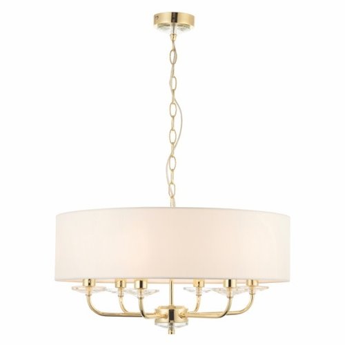 Nixon 6lt pendant - brass - Factory Second Nixon 6lt pendant - brass - Factory Second