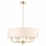 Nixon 6lt pendant - brass