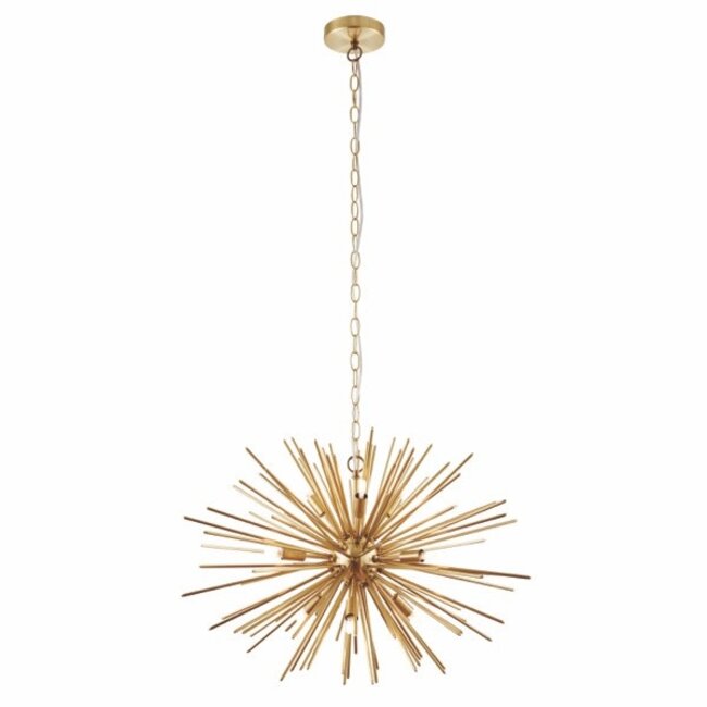 Orta 9lt pendant  - brushed brass