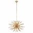 Orta 9lt pendant  - brushed brass