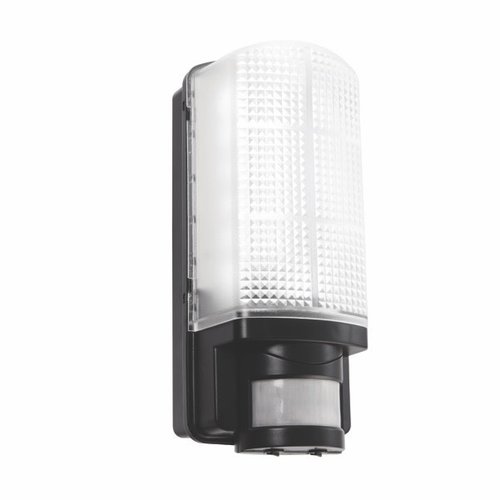 Motion LED PIR 1lt wall IP44 6W daylight white - frosted pc Motion LED PIR 1lt wall IP44 6W daylight white - frosted pc