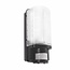 Motion LED PIR 1lt wall IP44 6W daylight white - frosted pc