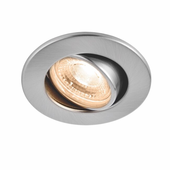 SHIELDECO 8.5W - WARM WHITE -Tilt  SATIN NICKEL