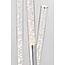 Glacier 3lt floor 2W SW warm white - polished stainless steel - Factory Second
