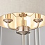 Highclere 3lt Table - BrChrome/Natural - Factory Second